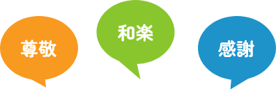 尊敬・和楽・感謝